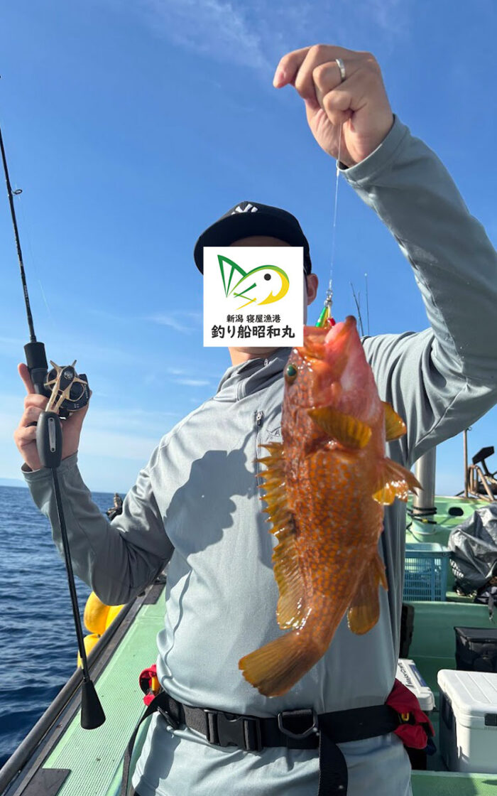 キジハタ釣りの遊漁船