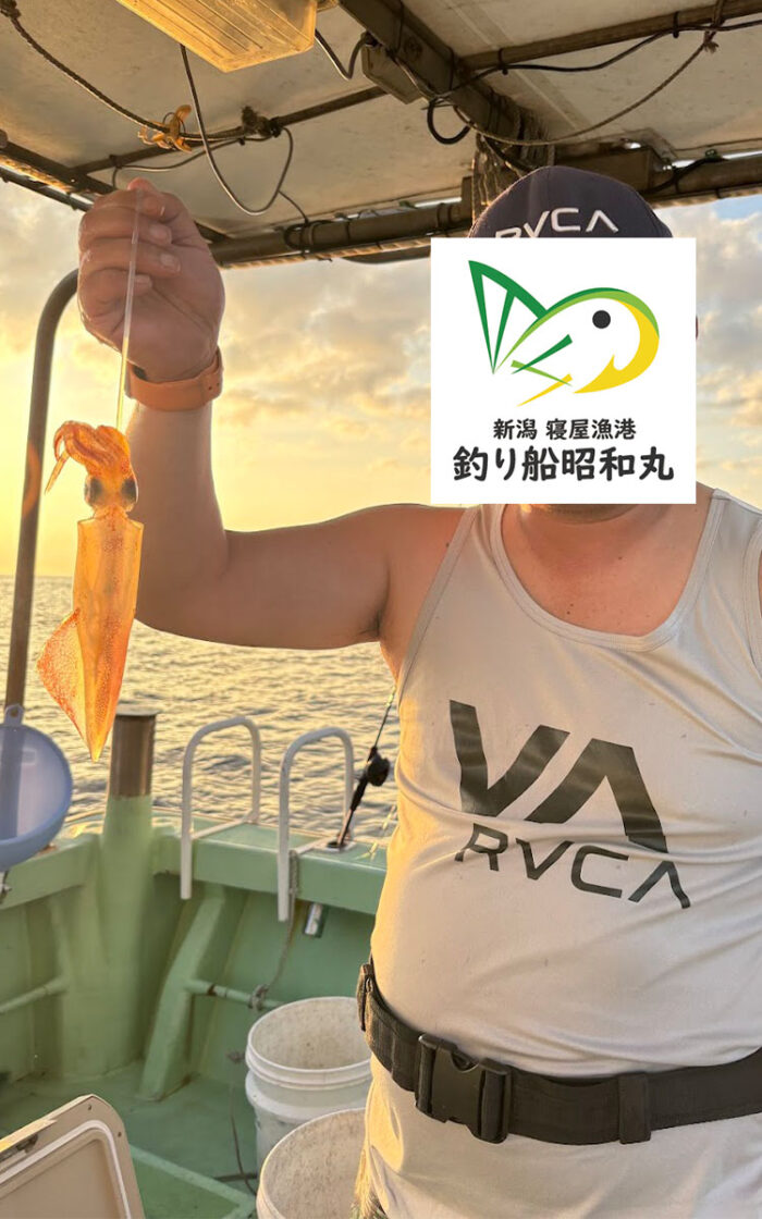明るいうちにイカメタルでケンサキイカの釣果
