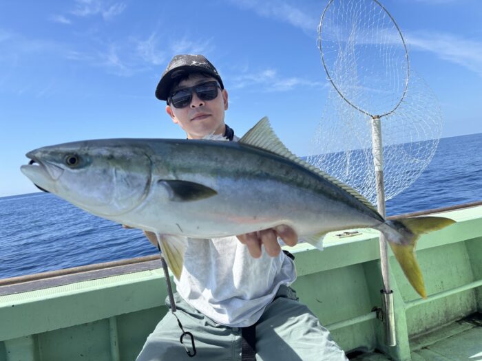 ワラサが釣れた