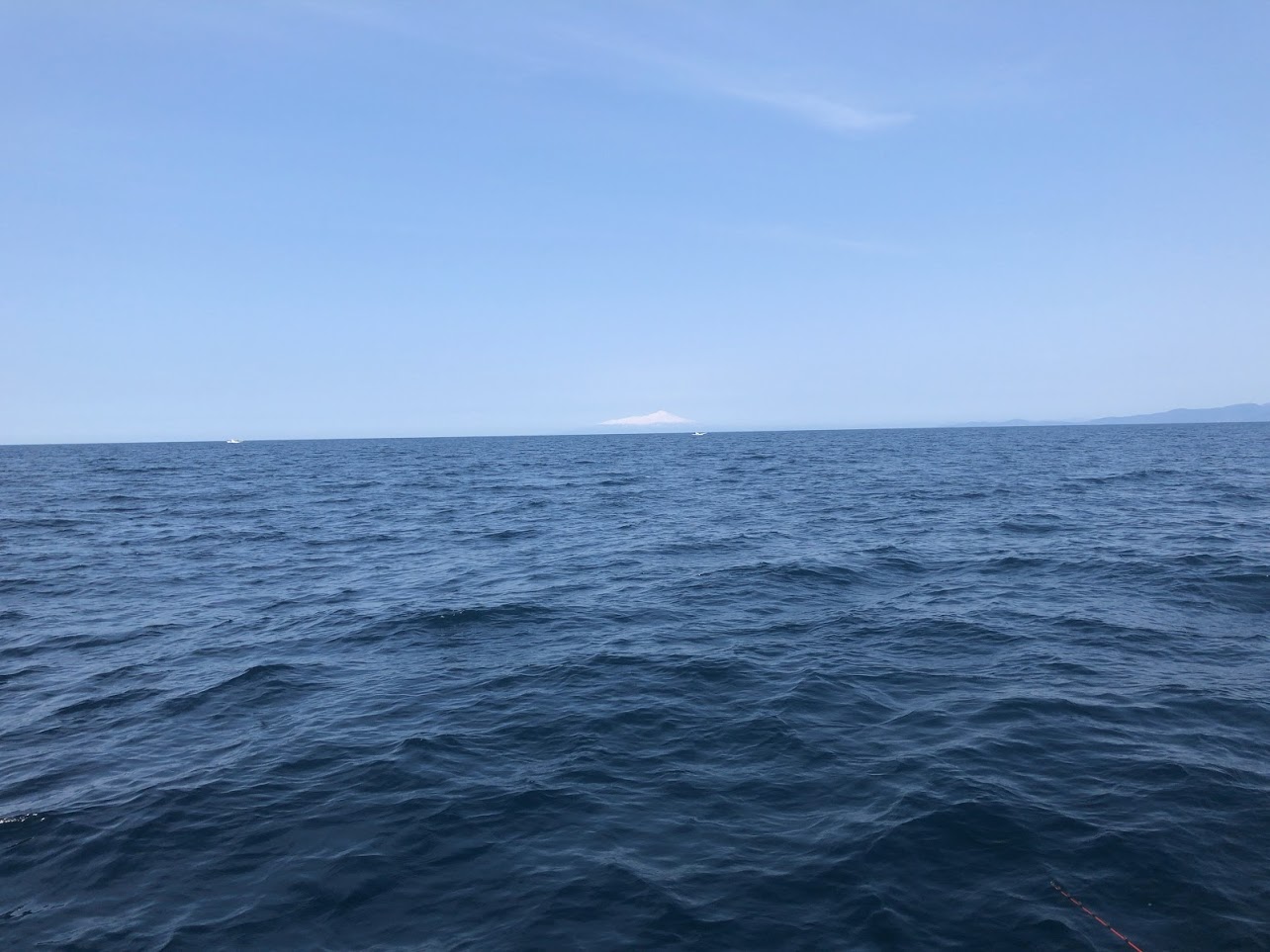 日本海での釣り