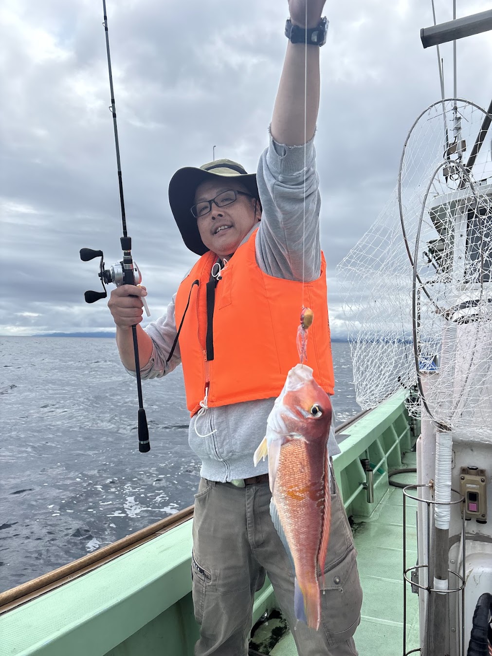 サイズの良い甘鯛