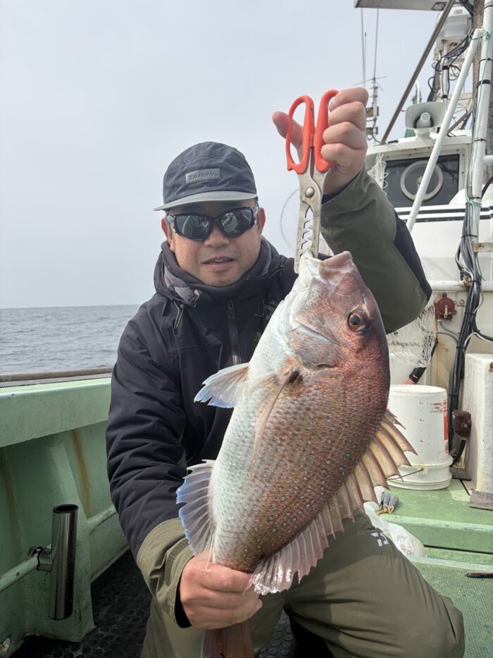 桜鯛を釣った人