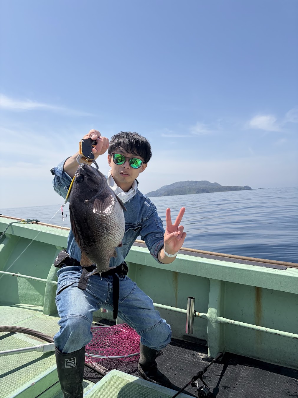 特大のマゾイが釣れた