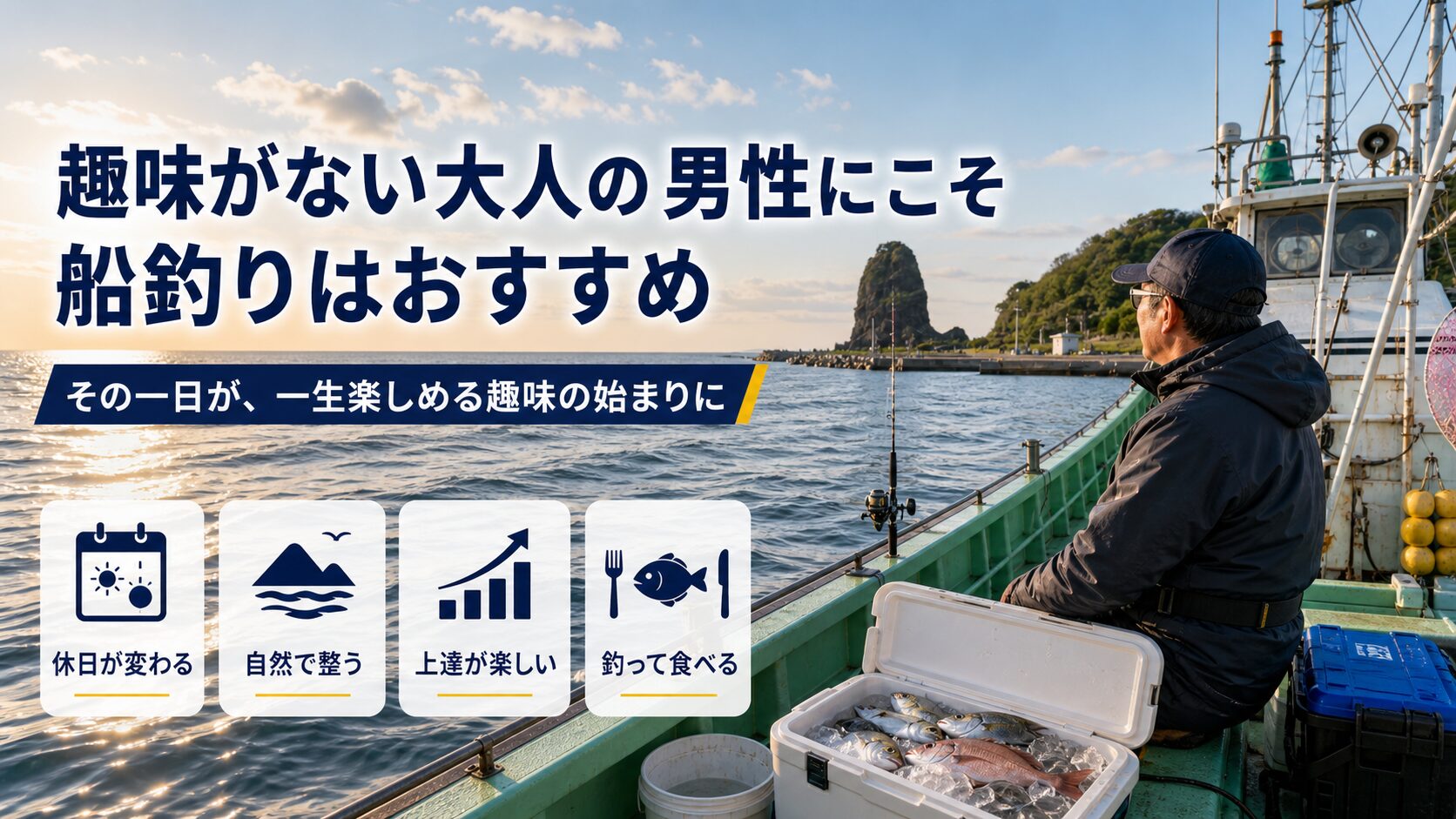 まずは気軽に船釣りをしてみよう