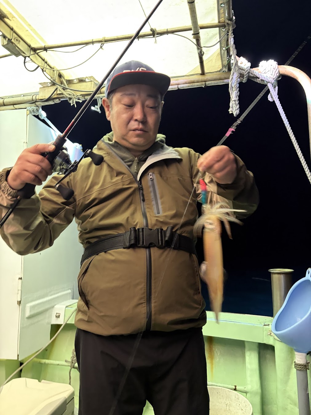 ケンサキイカの釣果