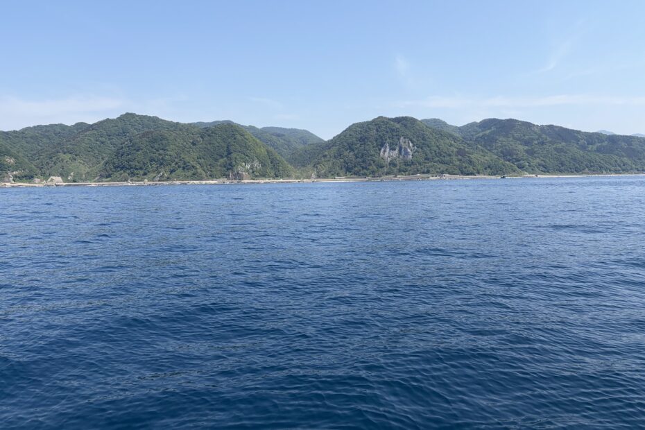 村上市山北の海