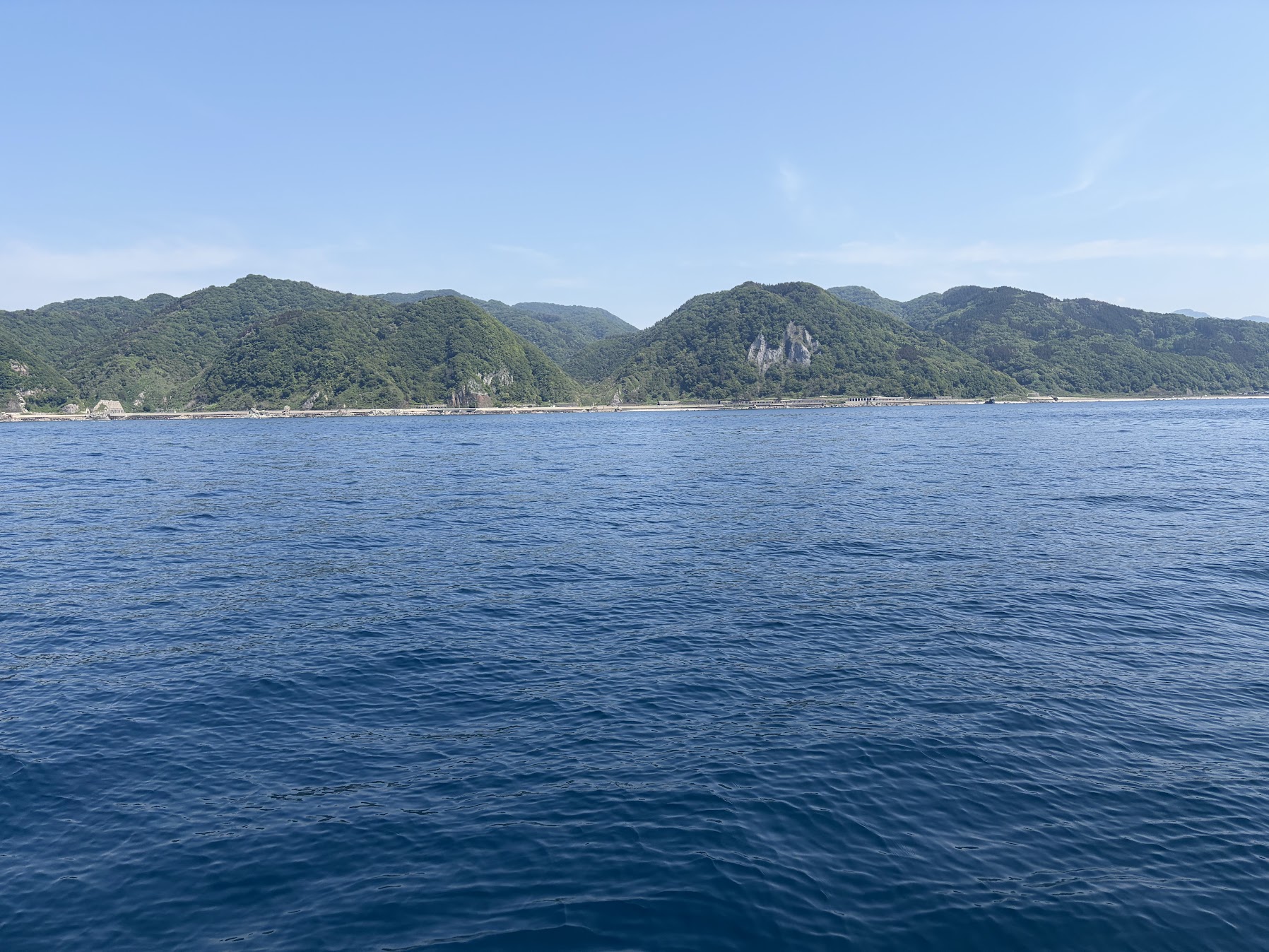 村上市山北の海