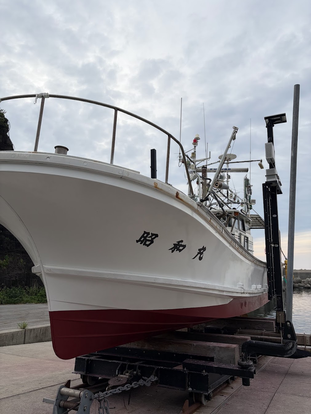 メンテナンスして綺麗になった昭和丸