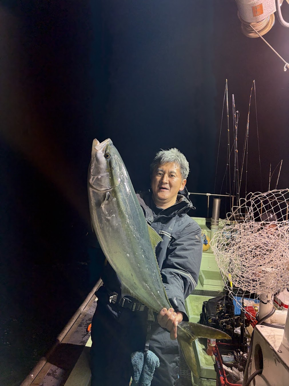 春ブリが良く釣れる