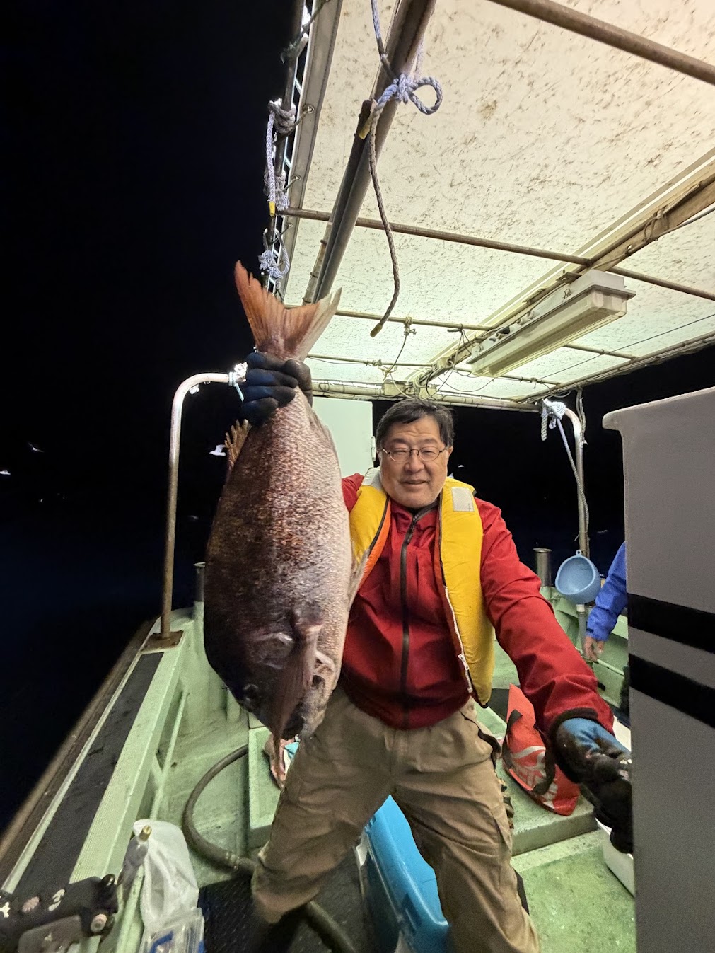 船釣り初心者が釣る大きな真鯛