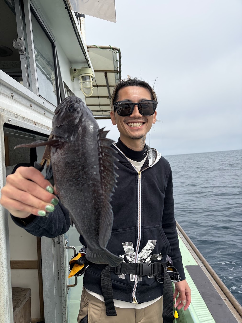 クロソイが釣れた