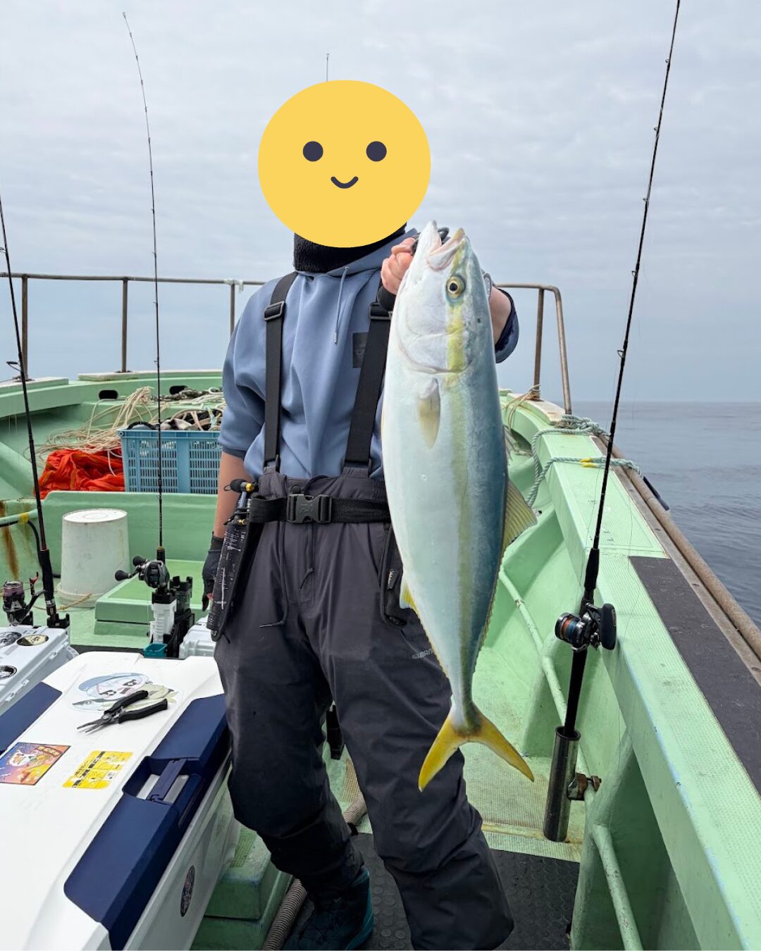 イナワラが釣れた