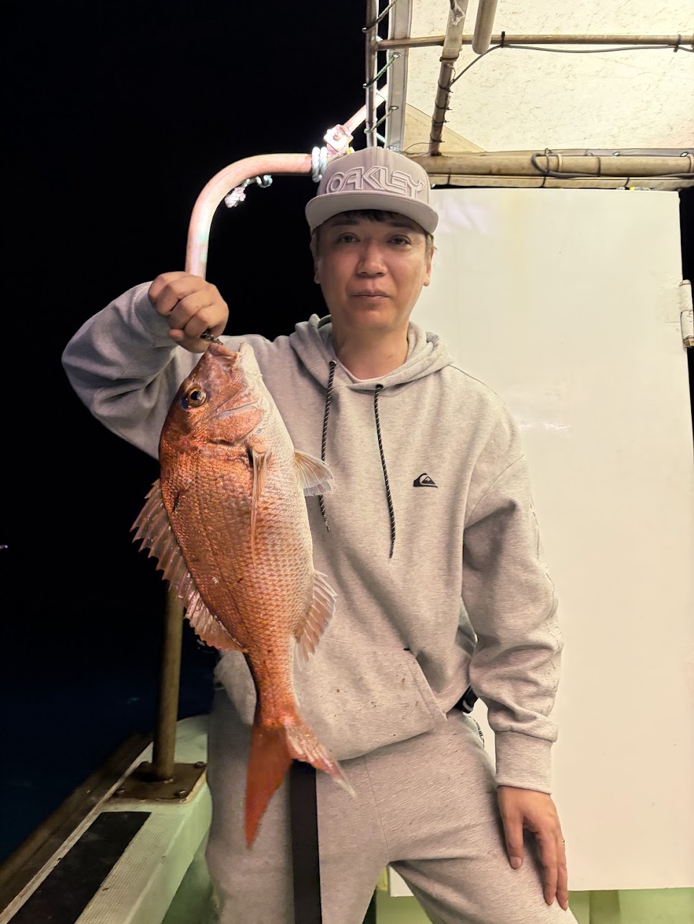 夜炊きナイト便でタイラバ真鯛