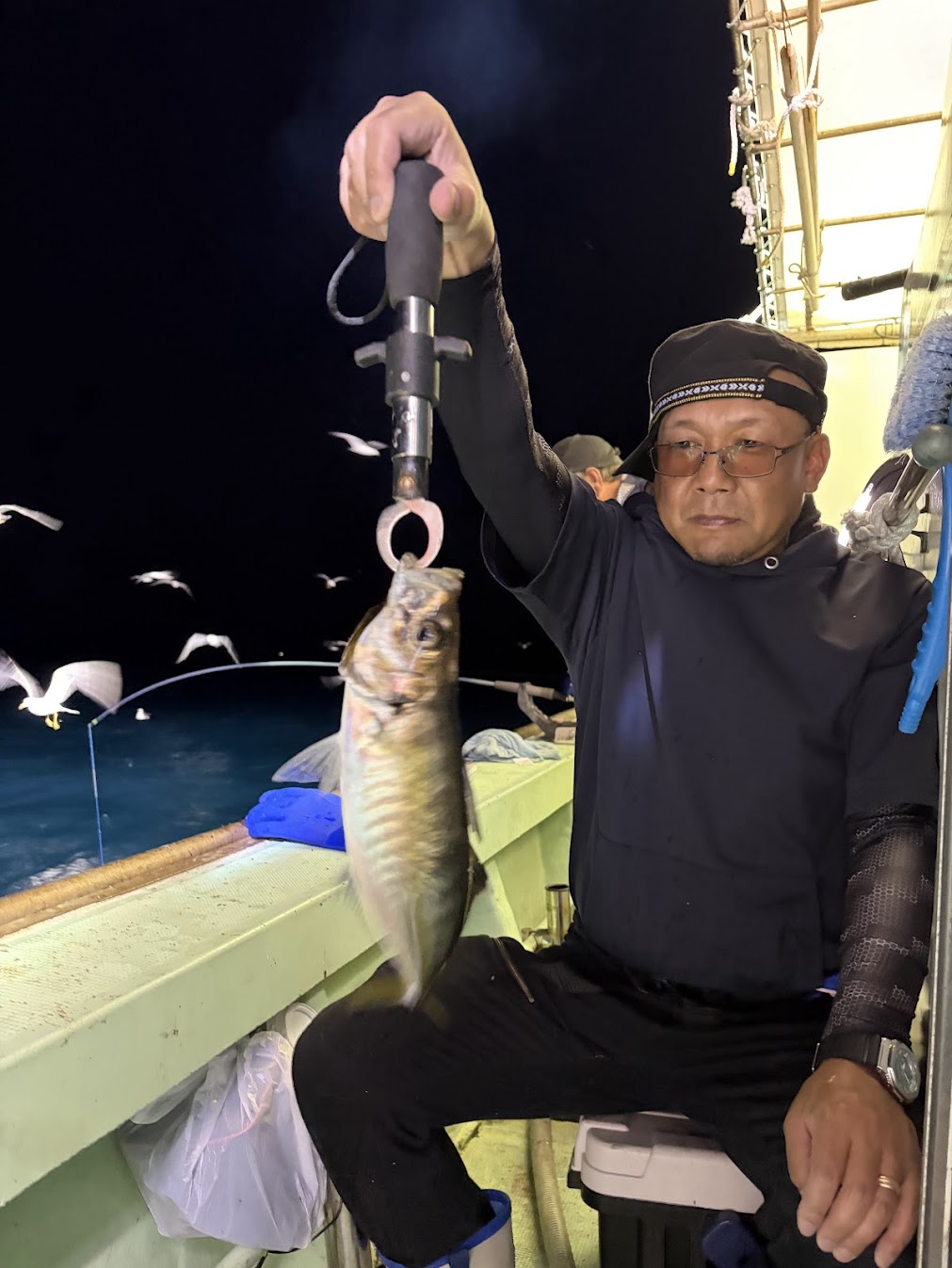 サビキにアジが釣れて面白い船釣り